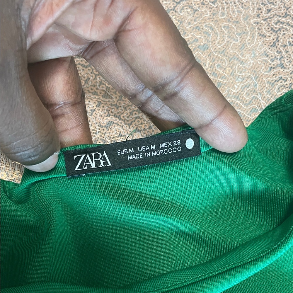 Zara Emerald Green Bodysuit - Picture 3 of 9